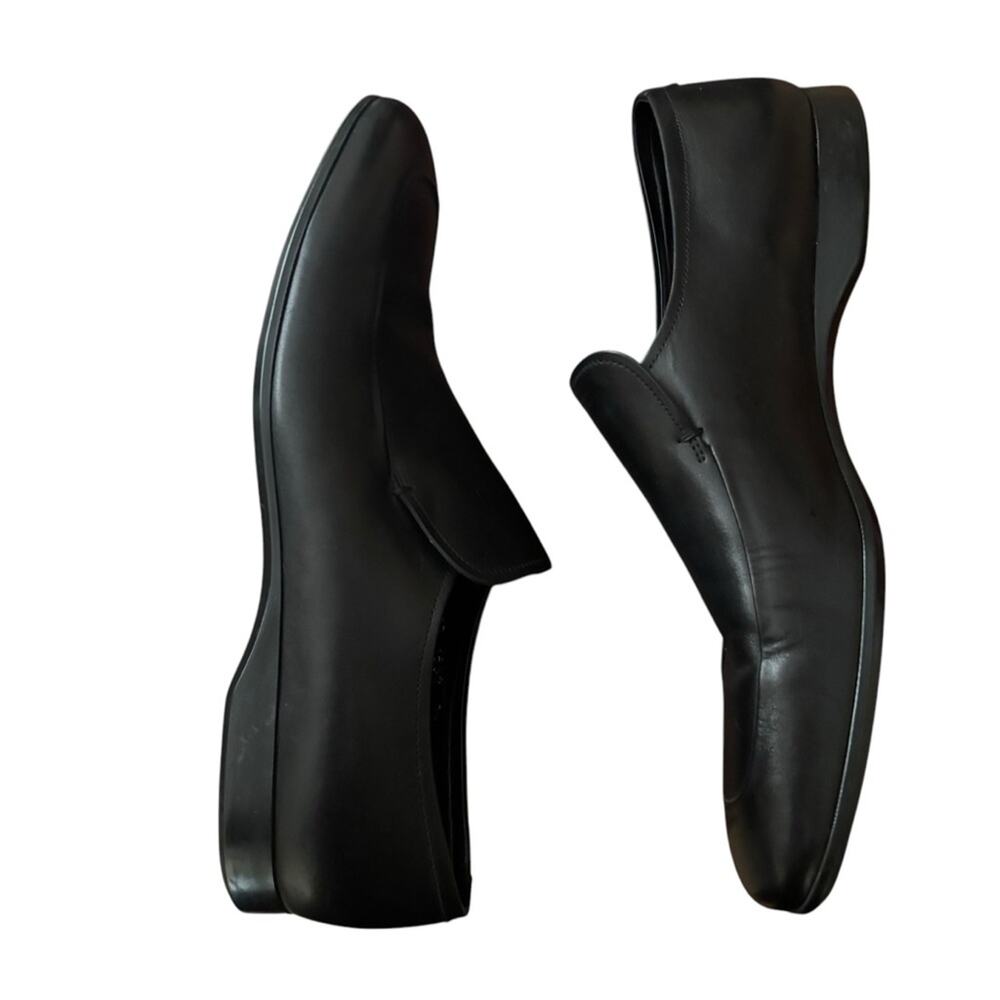 PRADA Slip On Black Dress Loafers Size 9.5 - Picture 5 of 13